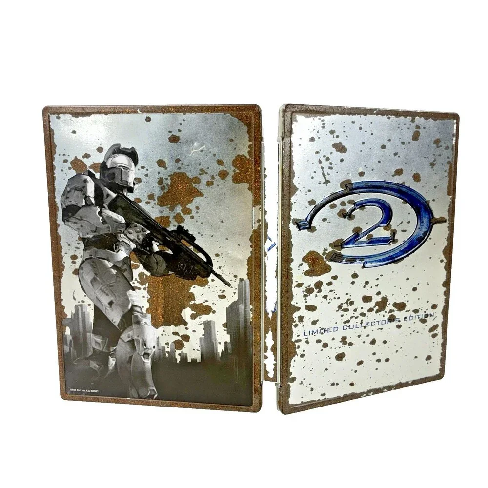 Halo 2 Limited Collector’s Edition Microsoft Xbox Vintage Steel Case Complete